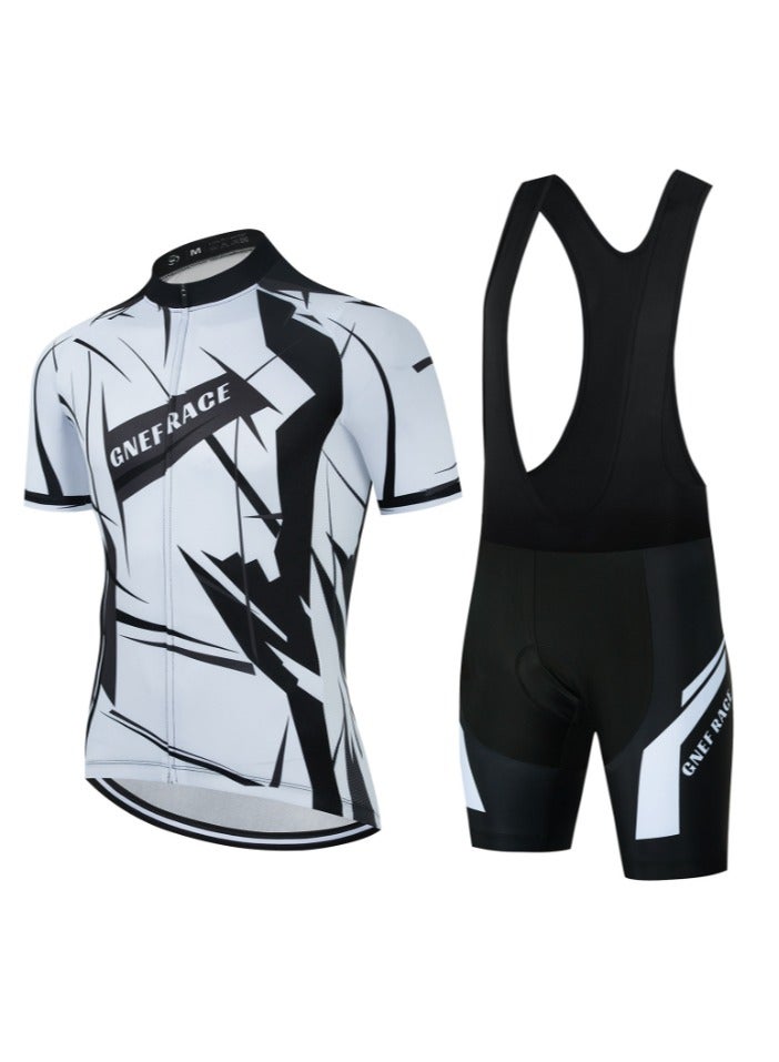 KUYING Summer Short Sleeved Cycling Suit Set  - Image 1