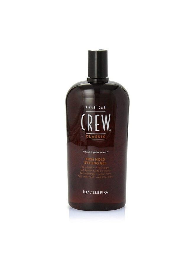 AMERICAN CREW Men Hair Gel By American Crew Firm Hold Nonflaking Styling Gel 33.8 Fl Oz  - Image 2