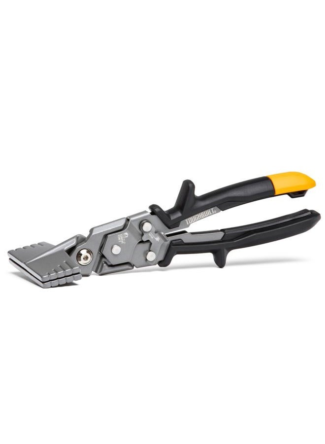 TOUGHBUILT 3" Seamer - Duct Seamer, Metalworking Tool, Metal Bender, Steel, Carbon Steel and PP TPR Handle - Image 1