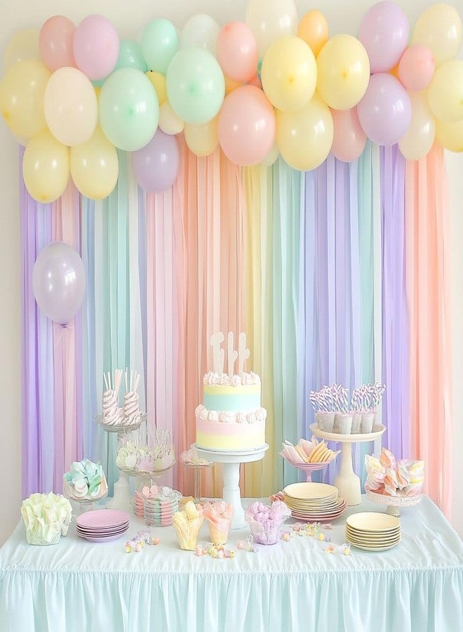 Captain Decor 12 Crepe Paper Streamers Rolls, 984ft Pack of Unique 12 Pastel Streamers for Party Decorations, Birthday Streamers, Party Streamers for Wedding Decoration (1.8 inch x 82 ft/Roll)… - Image 2