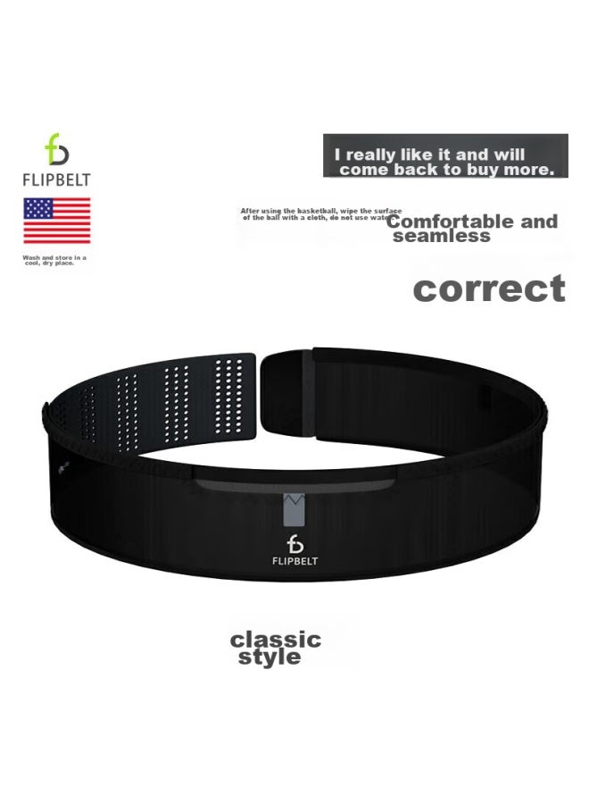 فليب بلت Flipbelt Air حقيبة خصر، شريط سحري، خفيفة الوزن، صيفية، طاردة للعرق، قابلة للتنفس، مستقرة، ملامسة للجسم، Atomic Yellow، مقاس صغير - Image 5
