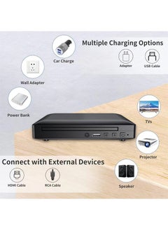 Generic Mini HD DVD Player, CD Players for Home, DVD Players for TV, HDMI and RCA Cable Included, Up-Convert to HD 1080p, All Region, Breakpoint Memory, Built-in PAL/NTSC, USB 2.0  - Image 5