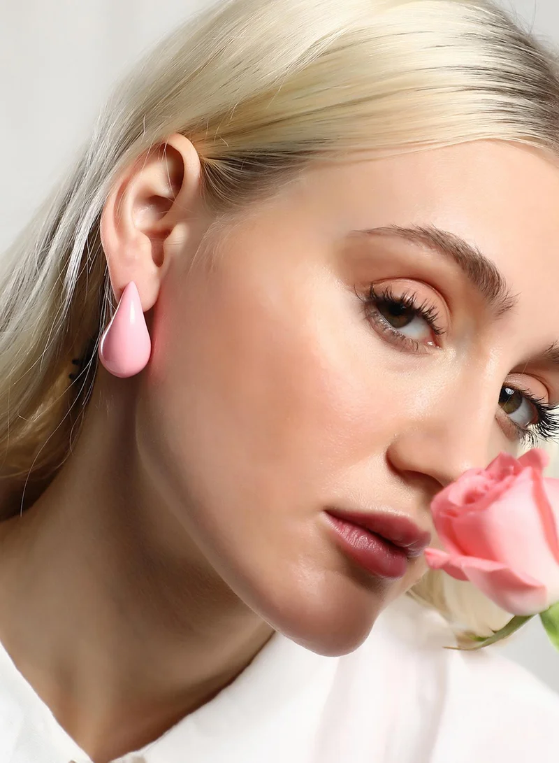 سوهي حلق صناعي بتصميم دموع متوسط الحجم