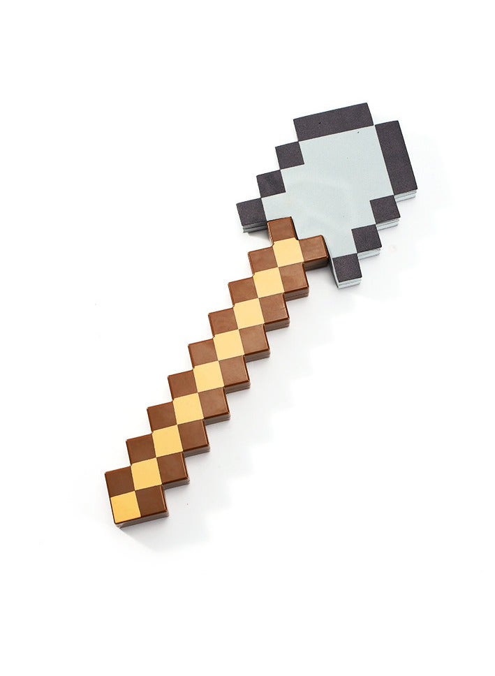 general My world peripheral toys and equipment three-in-one weapon pickaxe shovel axe combination prop tool model suitable for giving gifts to fans and friends - Image 2
