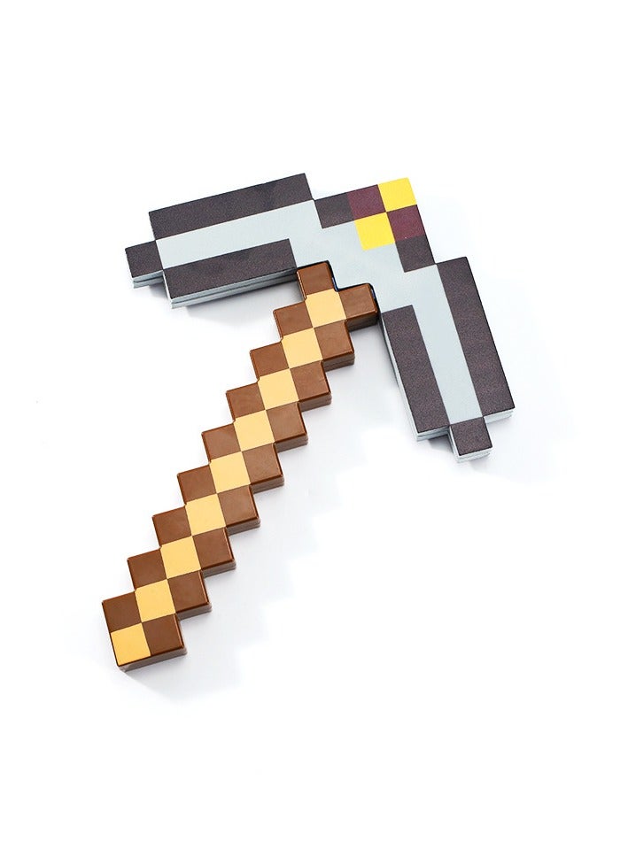 general My world peripheral toys and equipment three-in-one weapon pickaxe shovel axe combination prop tool model suitable for giving gifts to fans and friends - Image 3