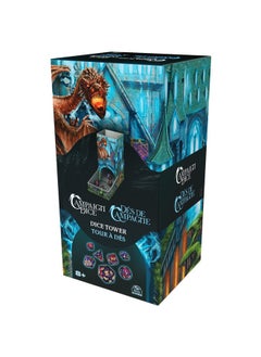 Spin Master Games Campaign Dice Tower Portable 7 Polyhedral Dice Roleplaying Board Games Dnd Dungeons Dragons Mtg Magic The Gathering For Adults & Kids Ages 8 And Up  - Image 5