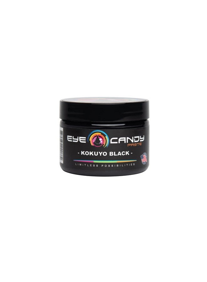 Eye Candy Black Resin Pigment Paste "Kokuyo Black" (2 Oz Paste) Epoxy Resin Art Paste Highly Pigmented - Image 4