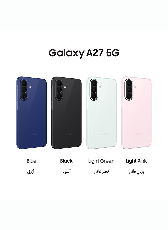 Samsung Galaxy A27 Dual SIM 5G Blue 8GB RAM 128GB - Middle East Version - Image 2