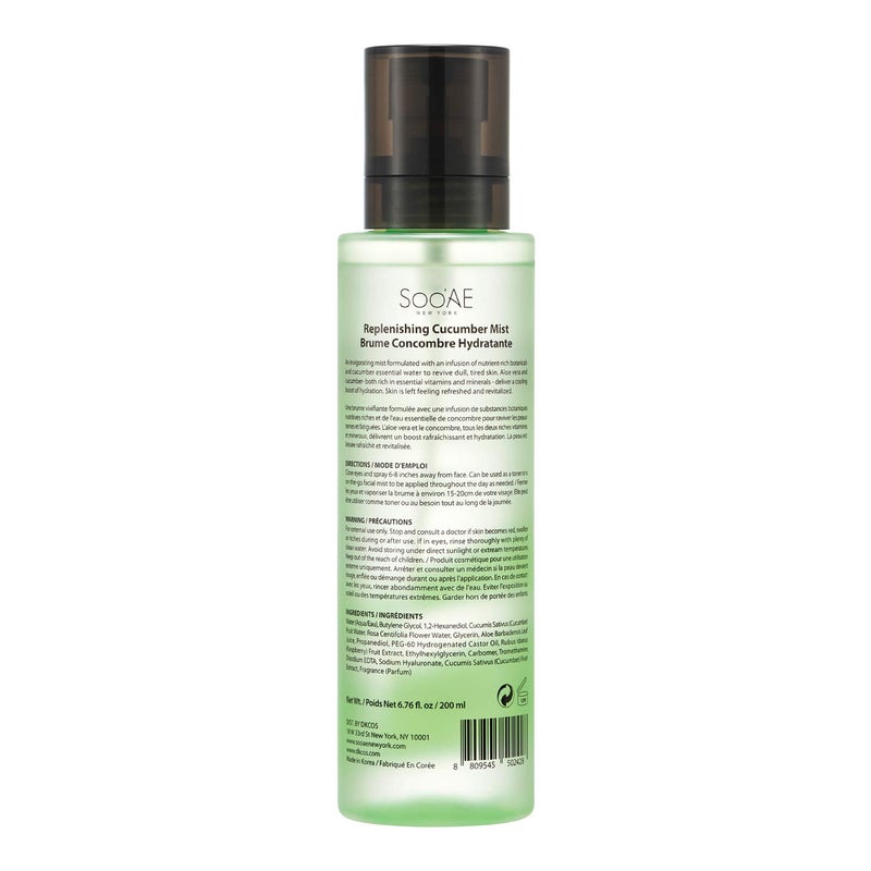 SOOAE Soo'AE Replenishing Cucumber Mist - Image 5