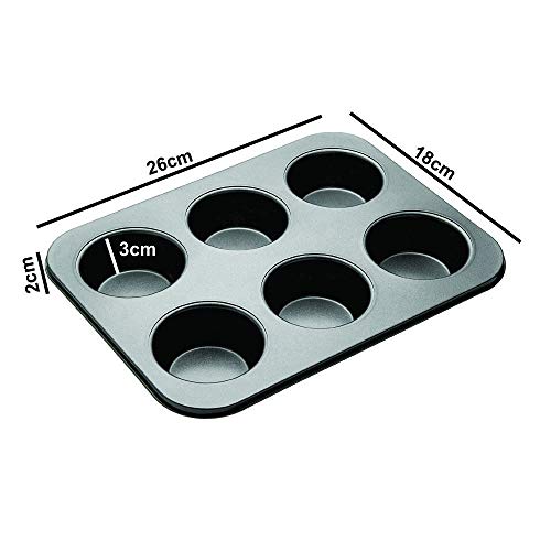 Perfect Pricee Metal 6 Slot Muffin Tray (Muffin Tray) - Image 2