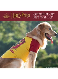 Harry Potter Harry Potter Gryffindor Pet T-Shirt in Size Large | Large Dog T-Shirt, Harry Potter Dog Shirt | Harry Potter Dog Apparel & Accessories for Hogwarts Houses, Gryffindor,FF19285  - Image 2