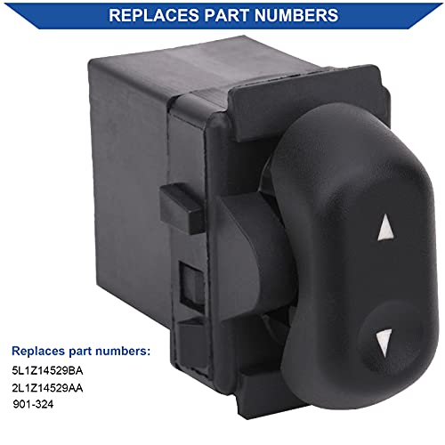 Obaee Power Window Switch Button Front Rear Passenger Side Compatible with Ford Crown Victoria F150 Expedition Mercury Marauder Grand Marquis 2003-2008 Lincoln Mark LT Replace 2L1Z14529AA 5L1Z14529BA - Image 5