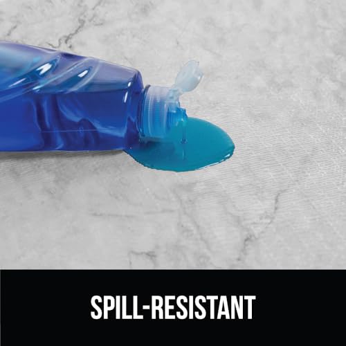 Gorilla Grip جوريلا جريب دريبجارد بطانة رف، واقية غير لاصقة للأدراج وخزائن المطبخ، مقاومة للانزلاق وخالية من مادة BPA، بطانة بلاستيكية ناعمة للخزائن والحمامات والخزائن، 12x120 بوصة، رخام - Image 3