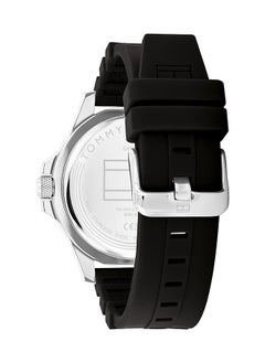 TOMMY HILFIGER Men's Analog Round Shape Silicone Wrist Watch 1710539 - 46 Mm  - Image 3
