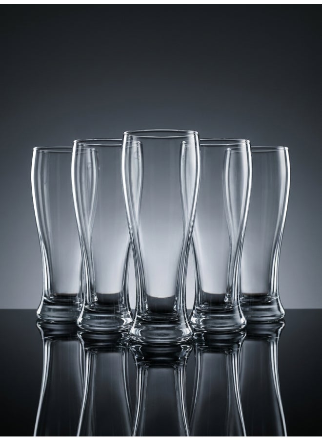 Luminarc Brown 6 Piece Tumbler 425ml Drinking Set For Juice, Water, Soft Drinks, Hard Drink, Hot Beverages - Image 5