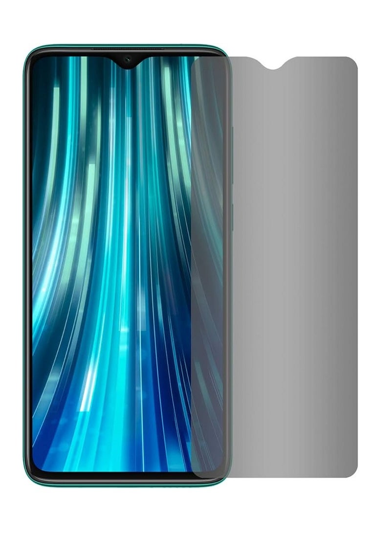 we3 Tempered Glass Screen Protector Anti-Spy Privacy Designed For Xiaomi Redmi Note 8 Pro Full Screen Coverage And Bubble Free - Image 1