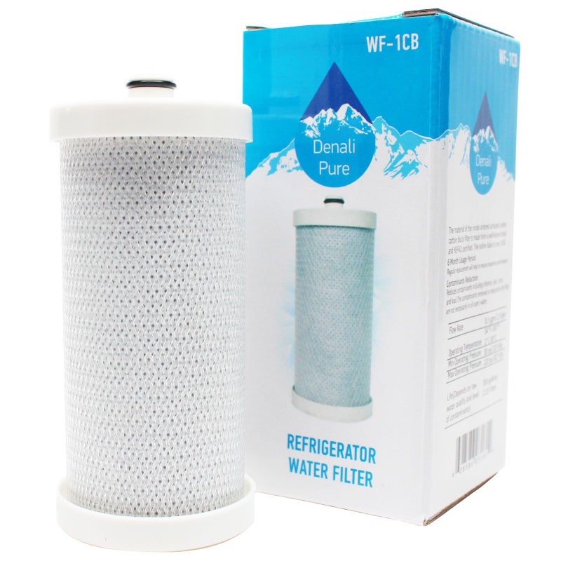 UpStart Battery Replacement for for Frigidaire FRS6R5ESB4 Refrigerator Water Filter - Compatible with with Frigidaire WF1CB, WFCB Fridge Water Filter Cartridge - Image 1