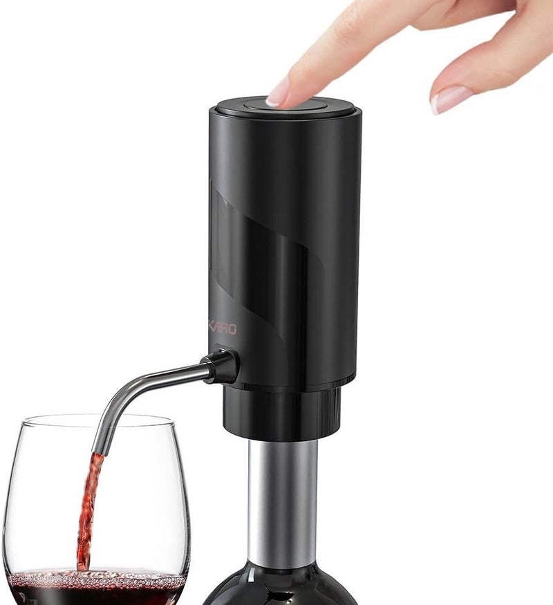 AIKARO - Electric Wine Aerator Pourer Rechargeable Automatic Electronic Decanter - Image 1