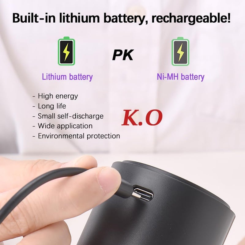 AIKARO - Electric Wine Aerator Pourer Rechargeable Automatic Electronic Decanter - Image 5