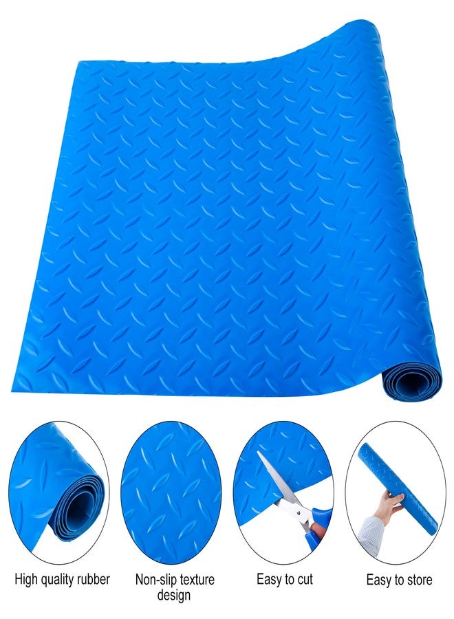 Fairooth Swimming Pool Ladder Mat 16 x 36 Inch Large Pool Ladder Pad Protective Swimming Pool Step Pad with Non-Slip Texture for Above Ground Swimming Pool Steps Liner and Stairs - Image 3