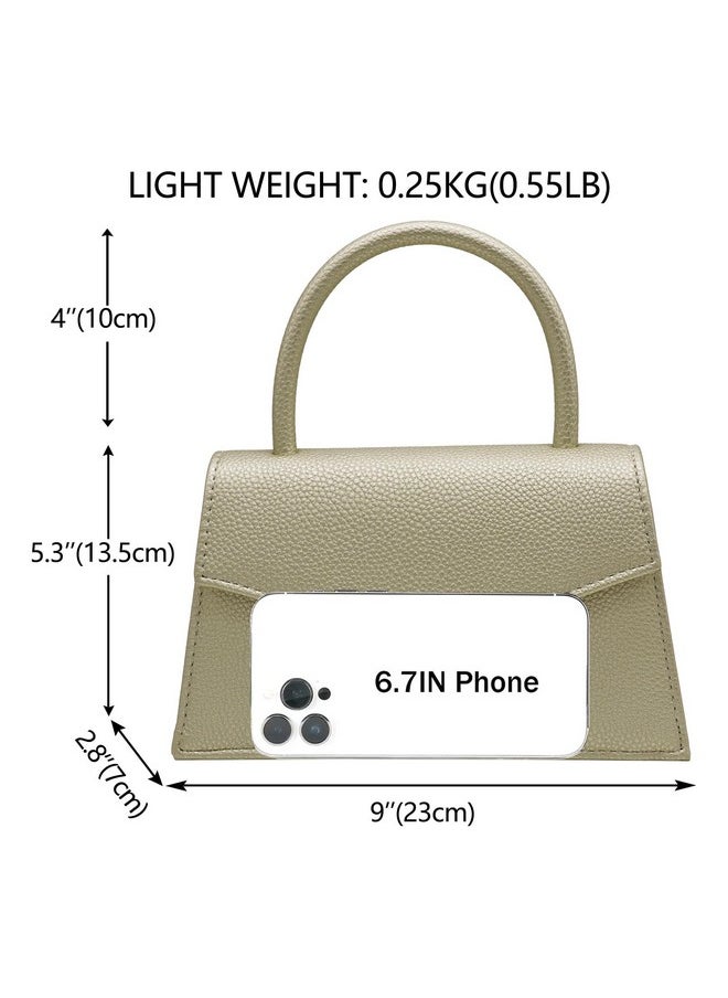 Milisente - Women'S Evening Bag Bridal Party Clutch Purses Cocktail Prom Handbags With Pu Leather(Embossed L Gold) - Image 1