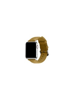 Apple Watch Band 41mm/40mm/38mm Premium Leather Band Buckle Strap Wristband Light Brown
