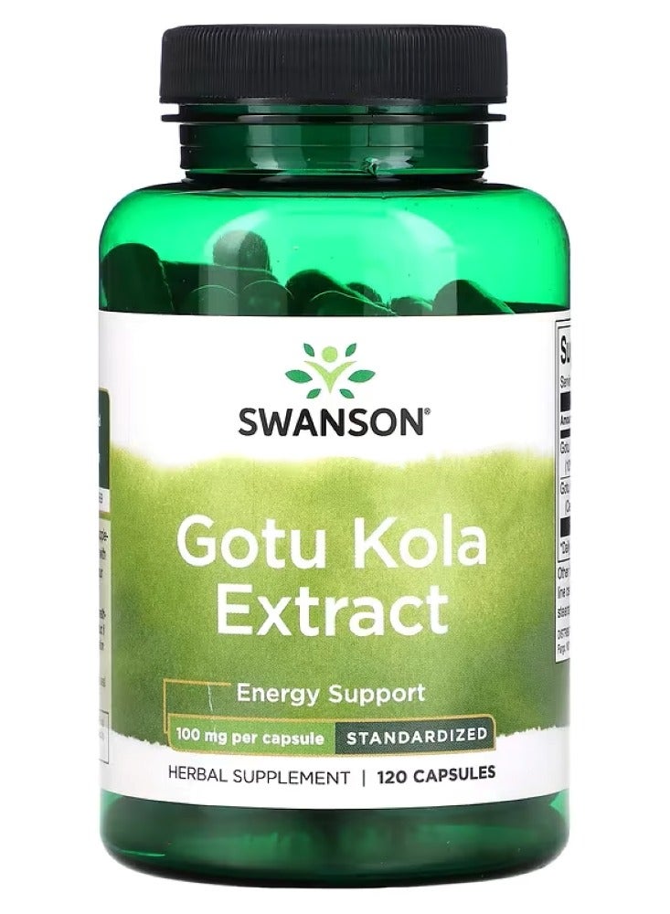 SWANSON Gotu Kola Extract, 100 mg, 120 Capsules 