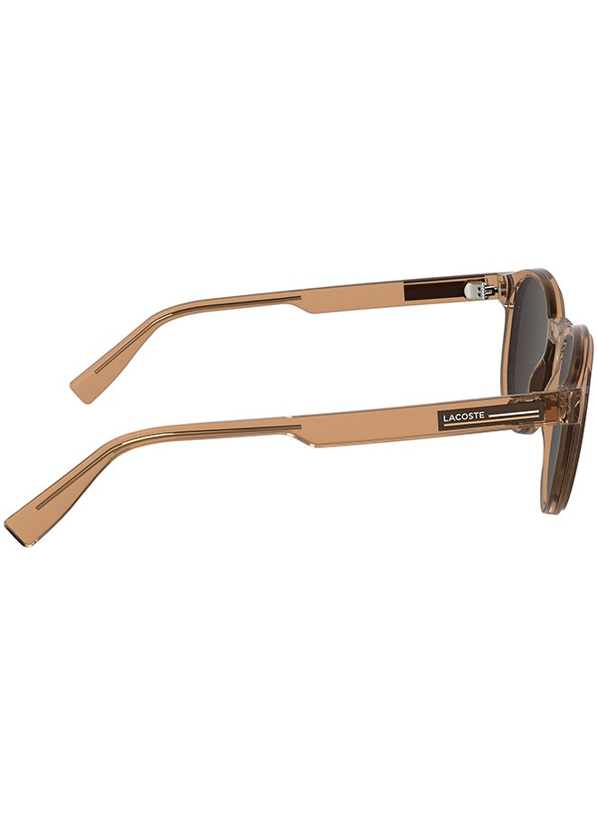 LACOSTE نظارات شمسية لاكوست كاملة الإطار L6055S 5121 (204) شفافة طوب - Image 5