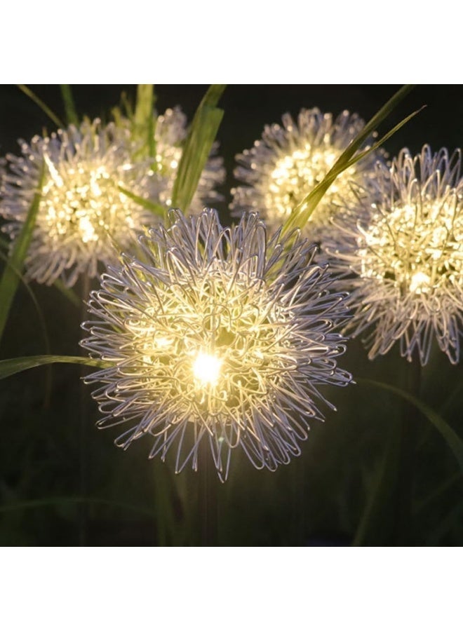 Outdoor Solar LED Flower Garden Lights, 8 Color Changing, 2-Piece Set - Image 3