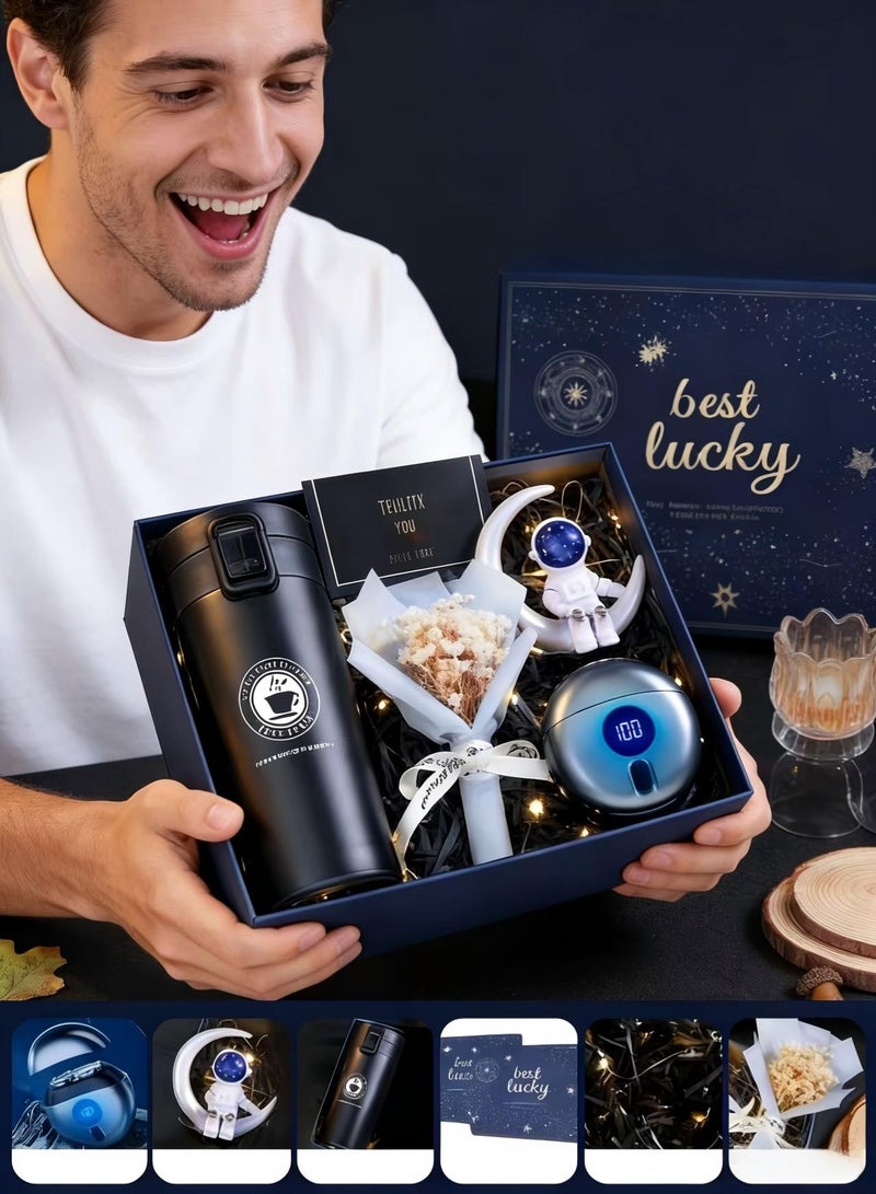 Nestvel Astronaut Birthday Gift Box for Boys,Men and Brothers-Gift Basket Set for Birthday,Wedding, Anniversary Special Occasions,New Year Present and Other Holidays - Image 2
