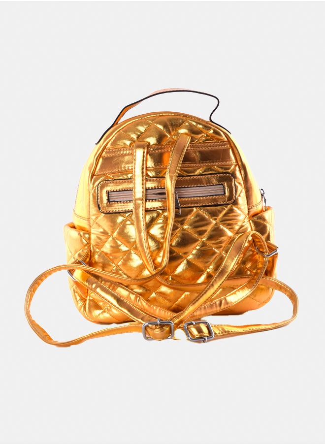 Mr.joe Backpack Bag for women - Gold-4922  - Image 2