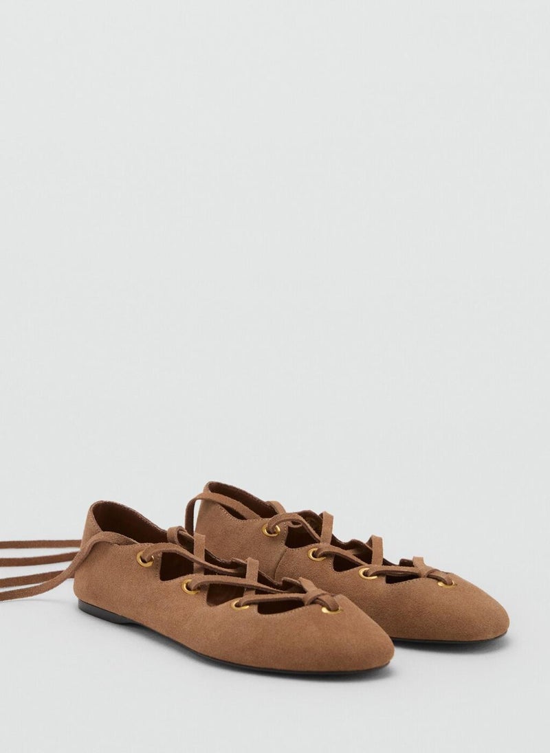 MANGO Ohio Ankle Strap Flat Sandals  - Image 3