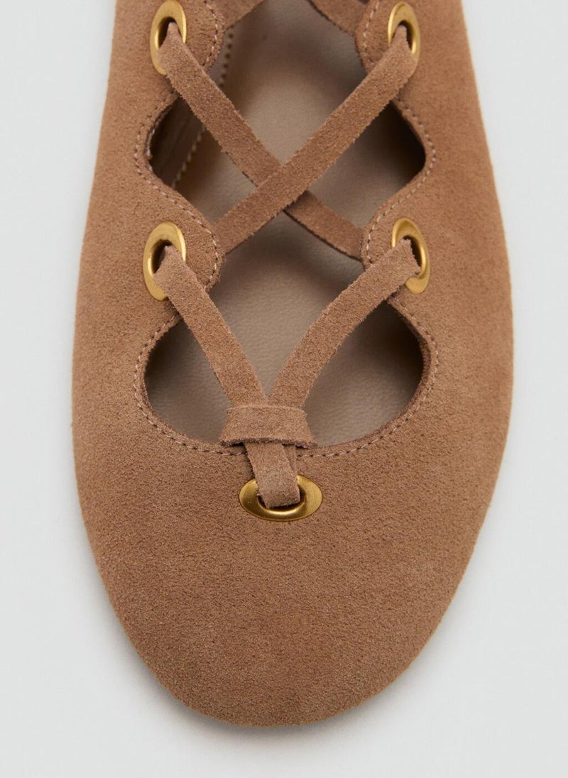 MANGO Ohio Ankle Strap Flat Sandals  - Image 4