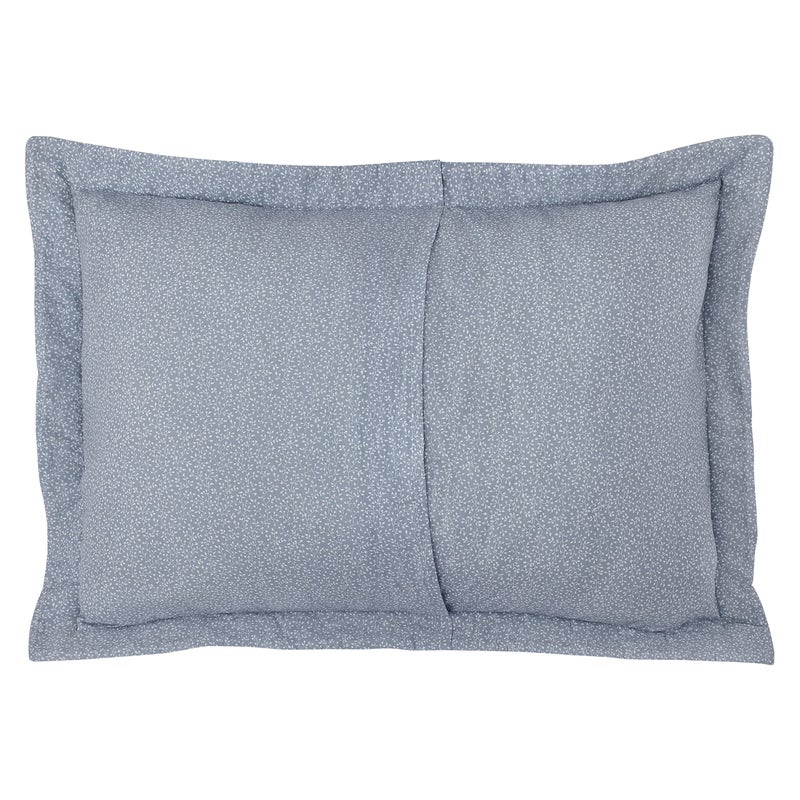 Laura Ashley - Twin Quilt Set, Soft Cotton Bedding with Reversible Design, Medium Weight for Year Round Use, 2 Piece Bed Set with Matching Pillowcase (Amberley Blue) - Image 5