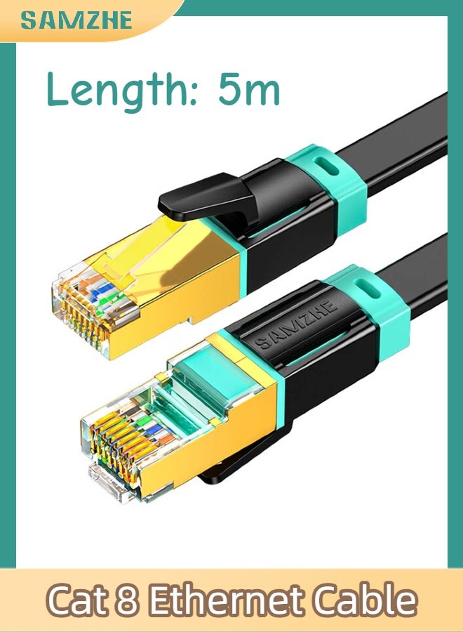 samzhe Samzhe CAT8 Ethernet Cable 40 GBPS Connection Type: Ethernet Cable