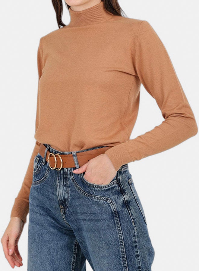 Carina Slim Fit High Neck Pullover - Image 2