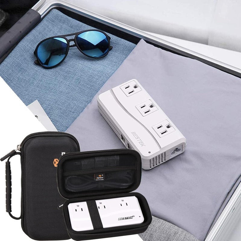 Aproca Hard Storage Travel Case for BESTEK Universal Travel Adapter 220V to 110V Voltage Converter (Black) - Image 4
