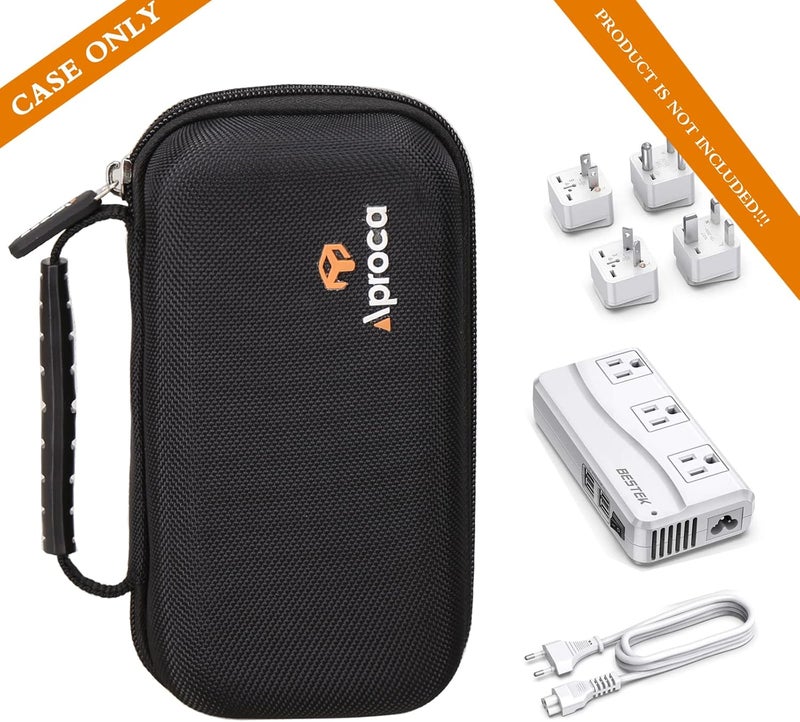 Aproca Hard Storage Travel Case for BESTEK Universal Travel Adapter 220V to 110V Voltage Converter (Black) - Image 5