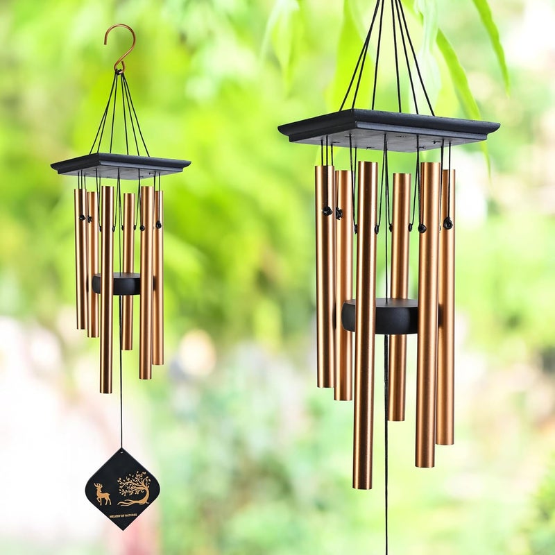 ZAICUS Wind Chime for Home Decoration 21 Inch | Metal Musical Hanging Chimes for Balcony, Patio, Outdoor & Indoor Decor | Gift for Positivity & Harmony - Image 5