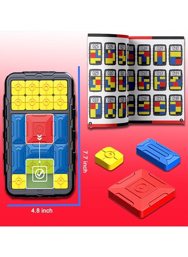 Puzzle Game for Kids Brain Teasers Puzzle Toy Tangram Jigsaw Intelligence Unblock 500+ Leveled Up Super Slide Game for All Age Gifts for 3-15 Old Kids Toys - Image 5