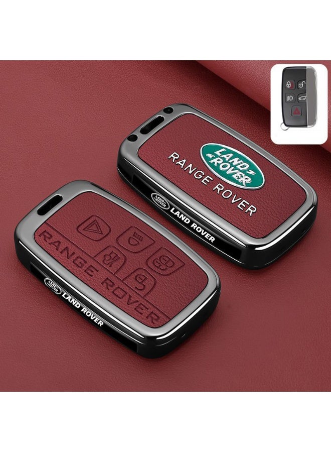 LAND ROVER High end car key protection cover suitable for Range Rover, Evoque, Star Pulse, Discovery 5&4, Sport Defender, metal frame car key shell case - Image 1