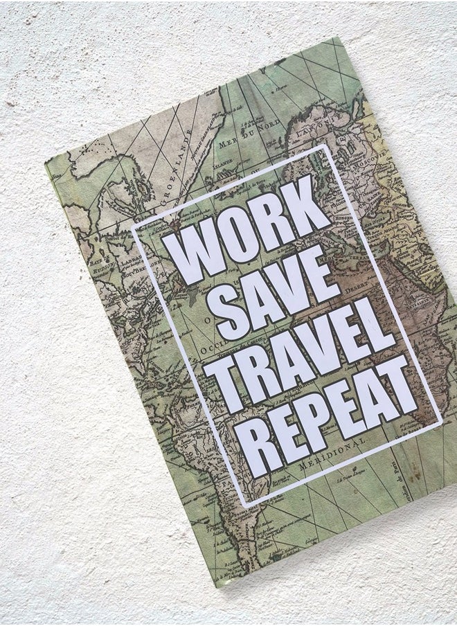 Noota NOOTA TRAVELLERS A5 HARDCOVER NOTEBOOK 100 LINED PAGES  - Image 2