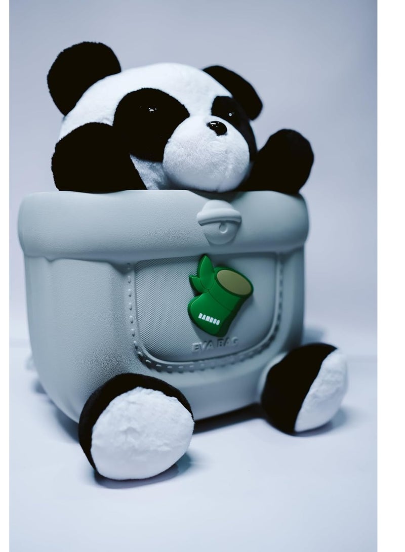 Push Panda Bag Cute Pop Bubble Shoulder Bag for Kids, Soft Silicone Fidget Toy Crossbody Bag for School & Travel  - Image 2