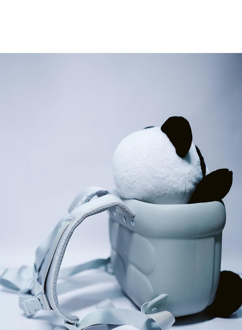 Push Panda Bag Cute Pop Bubble Shoulder Bag for Kids, Soft Silicone Fidget Toy Crossbody Bag for School & Travel  - Image 4