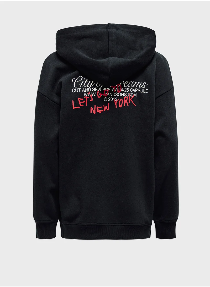 أونلي كيدز Kids Logo Hoodie