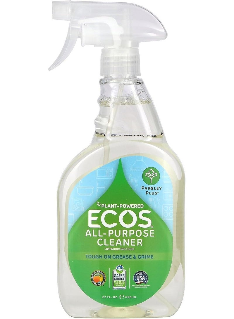 ECOS Earth Friendly Products Parsley Plus Cleaner, 22-Ounce