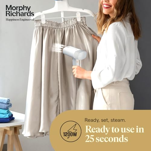 Morphy Richards Steam Elite | 1200-Watt Handheld Garment Steamer | White - Image 2
