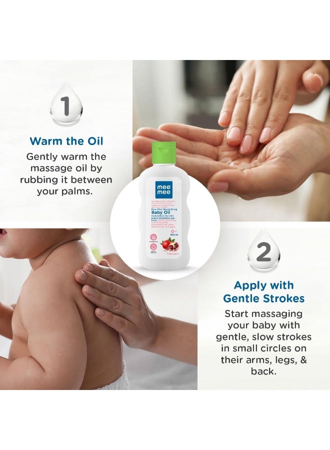 Mee Mee Baby Oil/Fruit Extracts With Baby Lotion, 200 ml - Image 5