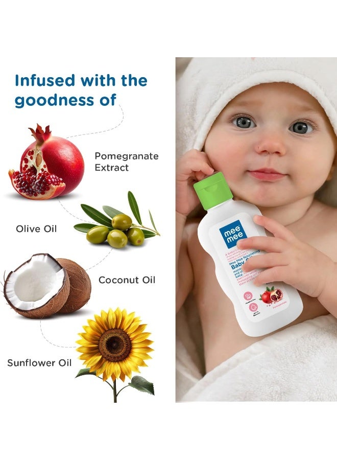 Mee Mee Baby Oil/Fruit Extracts With Baby Lotion, 200 ml - Image 2