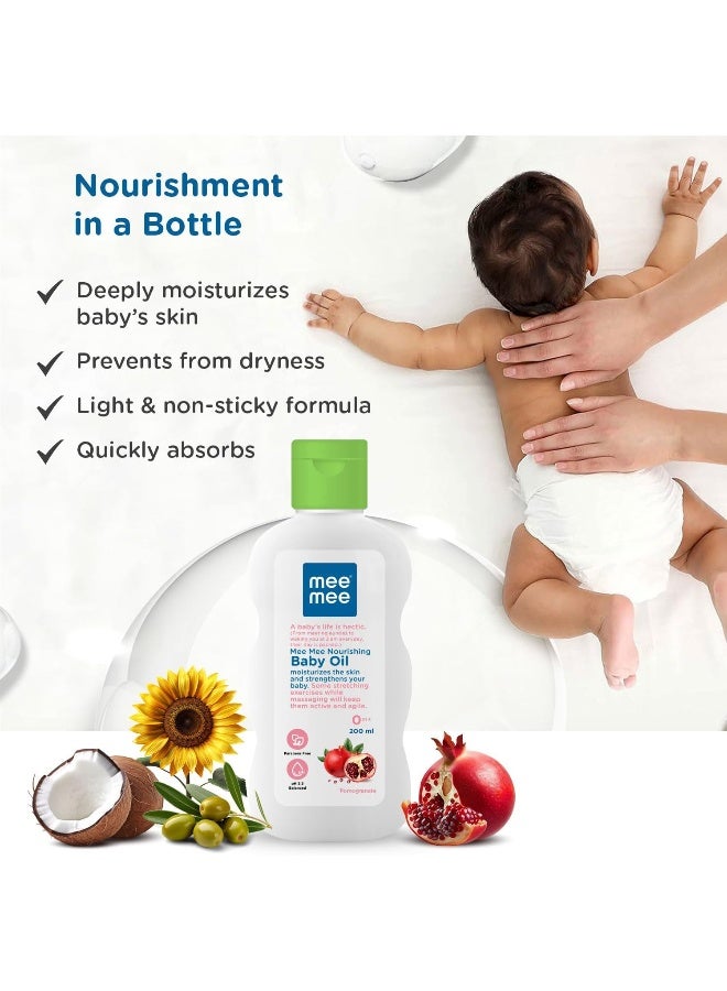 Mee Mee Baby Oil/Fruit Extracts With Baby Lotion, 200 ml - Image 3